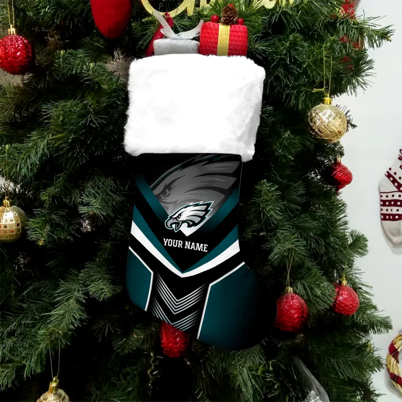 Philadelphia Eagles Personalized Christmas Socks