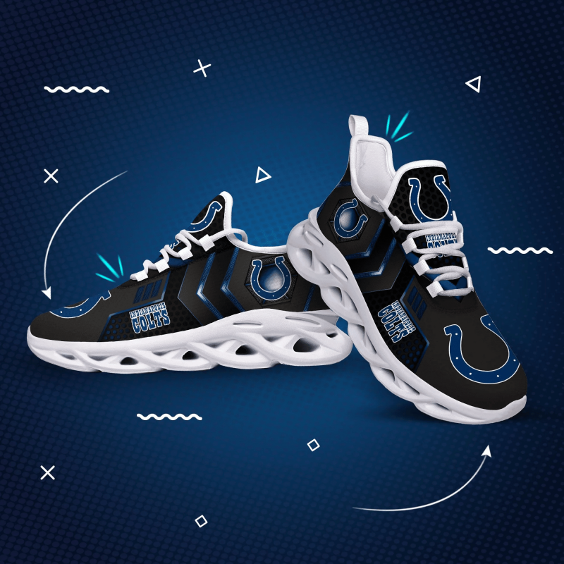 Indianapolis Colts Yezy Running Sneakers