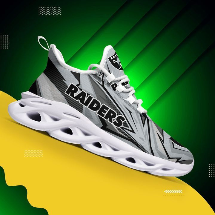Las Vegas Raiders Yezy Running Sneakers