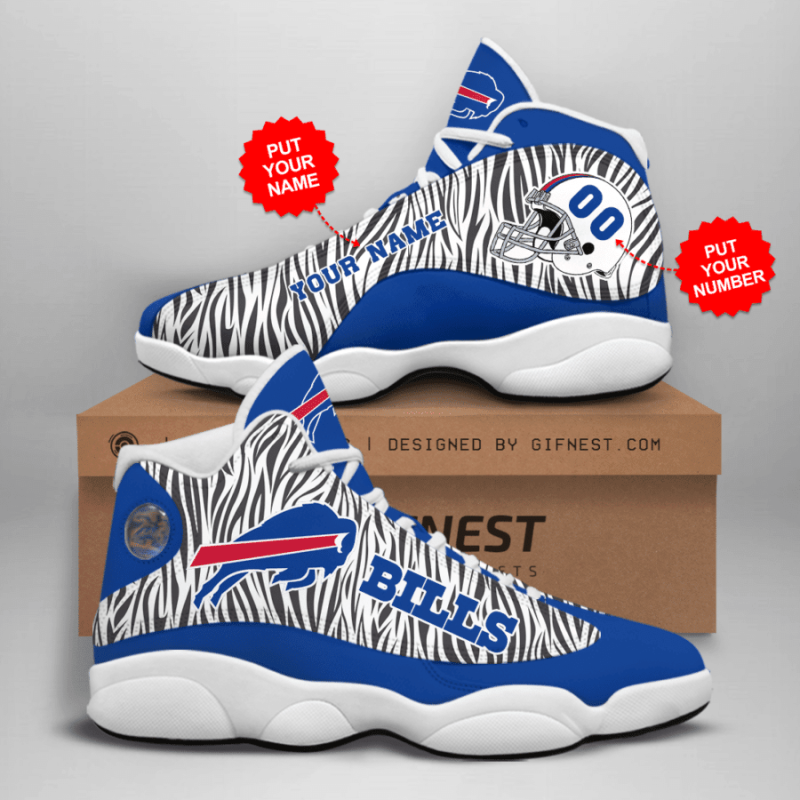 Buffalo Bills Personalized AJD13 Sneakers
