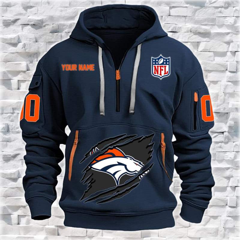 Personalized Quarter Zip Hoodie