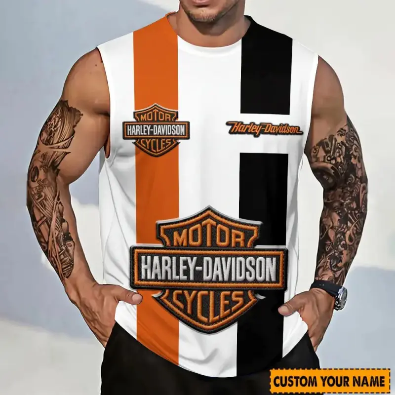 Harley Davidson Jersey Men Tank Top EM35