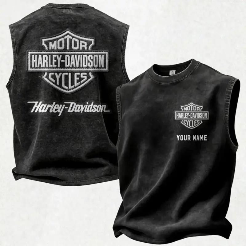 Harley Davidson Streetwear Wash Tank Top 11